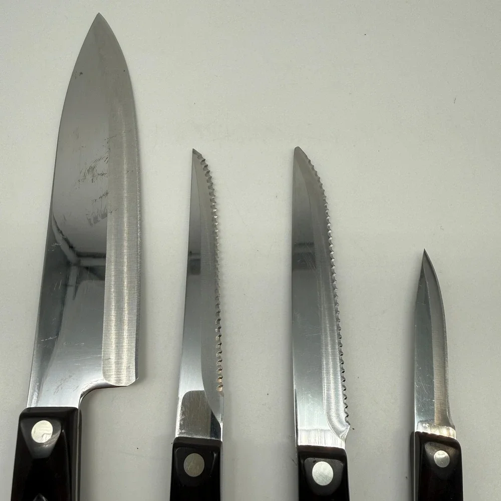 Cutco Knife Set 4pc Lot 1728 1721 2159 1720 *JUST SHARPENED*